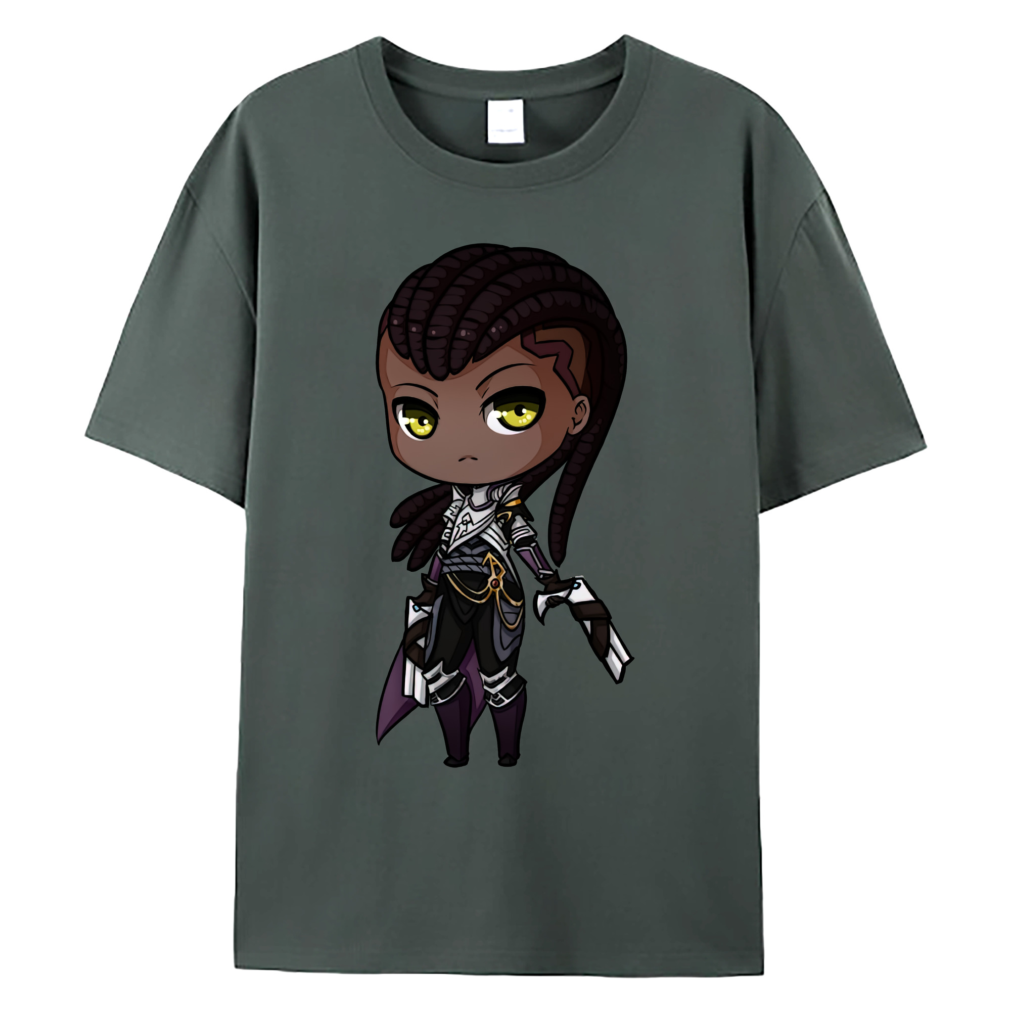 （画像用） リーグ・オブ・レジェンド League of Legends LOL 綿100％ メンズ半袖Tシャツ｜肌触りやわらか＆通気性